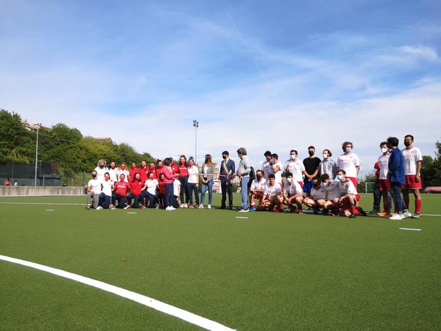 Moncalvo: inaugurato il nuovo campo da hockey