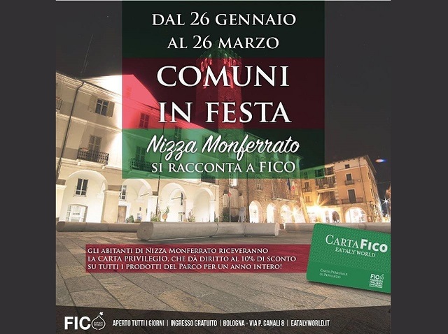 Nizza Monferrato protagonista al FICO Eataly World, il parco del cibo più grande al mondo