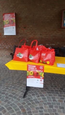 Tonco e mele AISM: raccolti 650 euro per la ricerca contro la sclerosi multipla