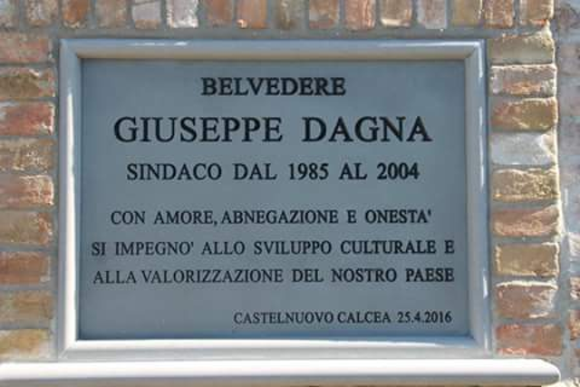 Belvedere Giuseppe Dagna (c/o Castello di Castelnuovo Calcea)
