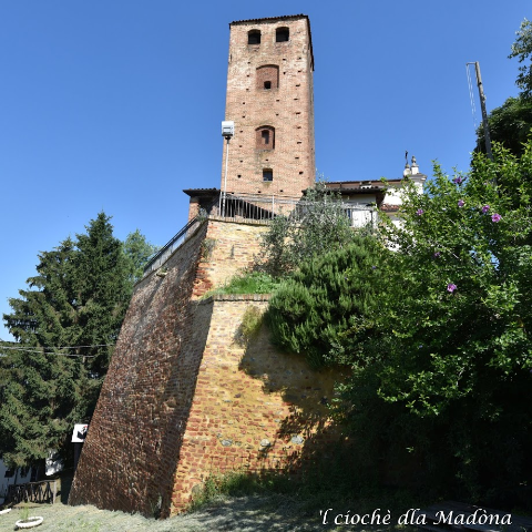 Sanctuary of Madonna del Castello and Tower of Rivalba Castle