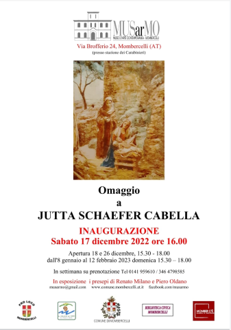 Mombercelli | Mostra omaggio a Jutta Schaefer Cabella