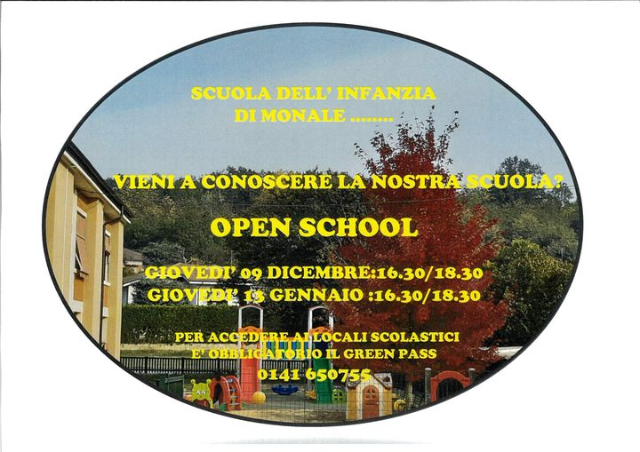 Monale | Open school alla Scuola dell'Infanzia
