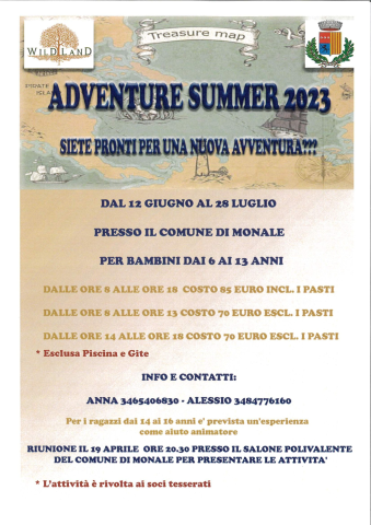 Monale | "Adventure Summer 2023"