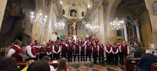 Concerto delle Corali Alpine a Monastero per i 100 anni dell’ANA Asti
