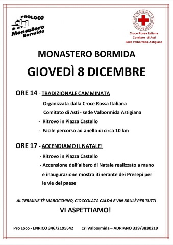 Monastero Bormida | Tradizionale camminata con la Croce Rossa Italiana