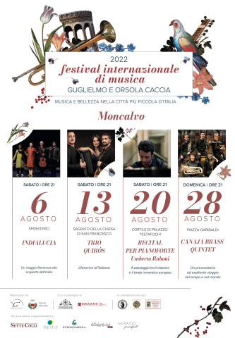 Moncalvo | Festival di musica Guglielmo e Orsola Caccia (ed. 2022)