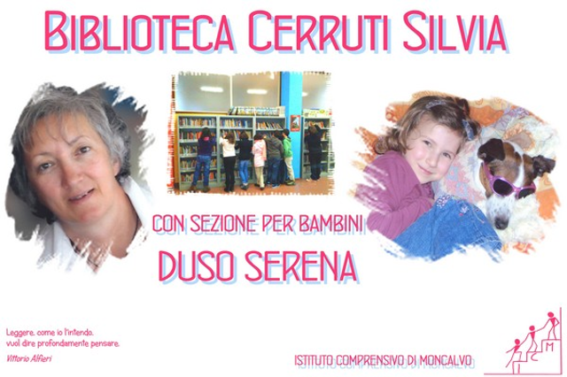 Biblioteca Cerruti Silvia con sezione per bambini Duso Serena