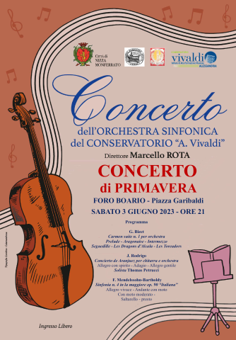 Nizza Monferrato |  "Concerto di Primavera" (edizione 2023)
