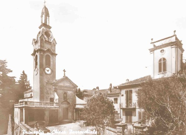 Chiesa di San Lorenzo Martire (foto d'epoca)