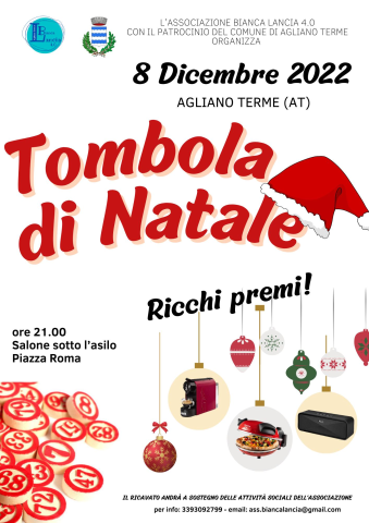 Agliano Terme | Tombola di Natale (edizione 2022)