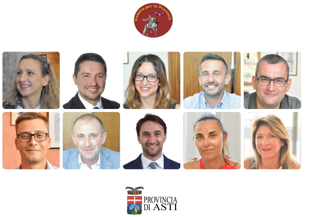 Eletto il nuovo Consiglio della Provincia di Asti