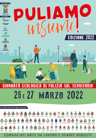 L'Astigiano si prepara per l'edizione 2022 di "Puliamo Insieme!"