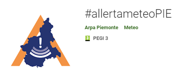 #allertameteoPIE: nuova app sul rischio meteo-idrologico in Piemonte