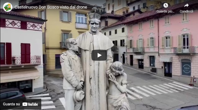 Tutto il fascino di Castelnuovo Don Bosco visto dal drone
