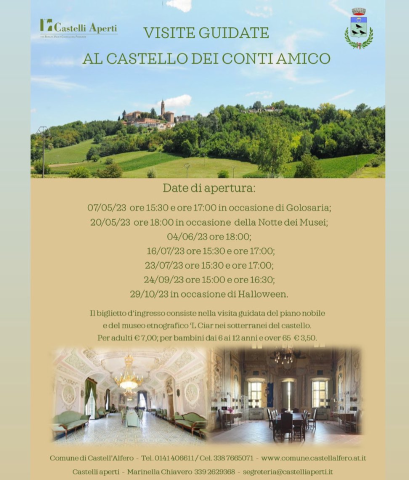 Castell'Alfero e i suoi capolavori: visite guidate al Castello e alla Pieve della Madonna della Neve