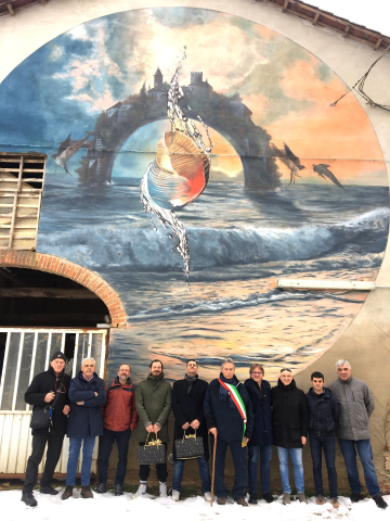 “Street Art sulle colline del mare” regala cinque murales agli astigiani