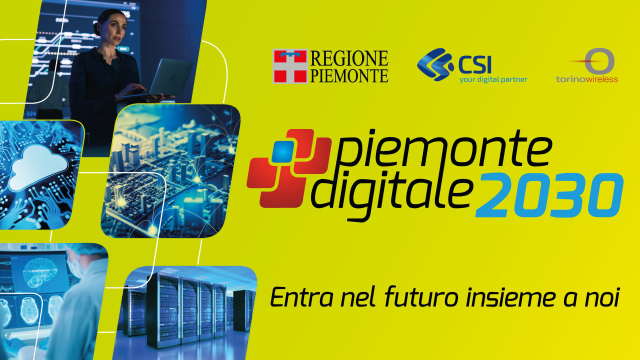 Nasce Piemonte Digitale 2030