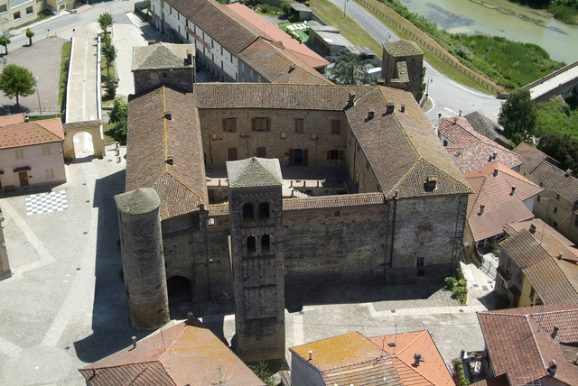 Bell tower of Monastero Bormida Castle