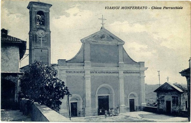 Chiesa di Sant'Agata (foto d'epoca)