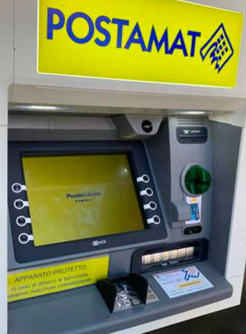 Sportello automatico ATM Postamat - Celle Enomondo