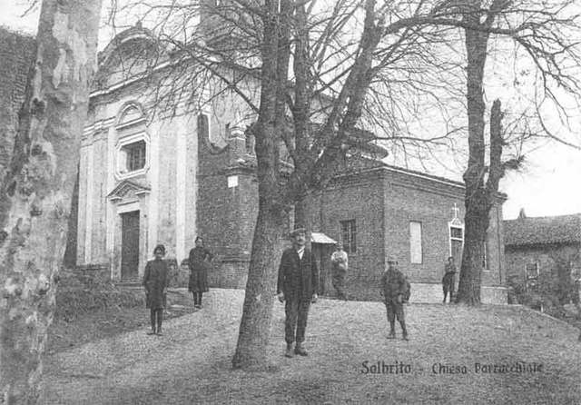 Chiesa di San Pietro in Vincoli (foto d'epoca)