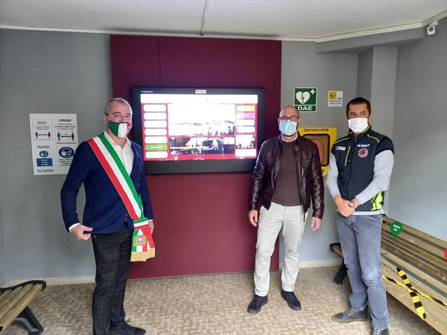 Defibrillatore | Agliano Terme (via Mazzini)