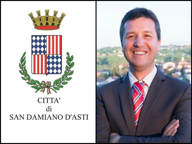 Auguri a Davide Migliasso, sindaco di San Damiano d'Asti