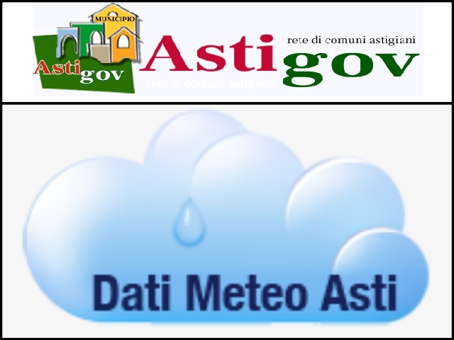 Nuovo accordo Astigov - Dati Meteo Asti per previsioni del tempo serie e affidabili