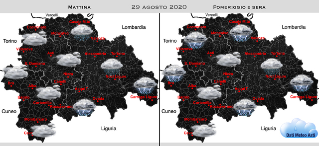 Calo termico e temporali con nubifragi, grandine e locali criticità | Previsioni meteo sabato 29 agosto 2020