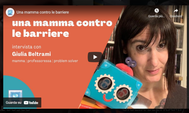 Festa della mamma: Samuele Bosco intervista Giulia Beltrami, "una mamma contro le barriere"