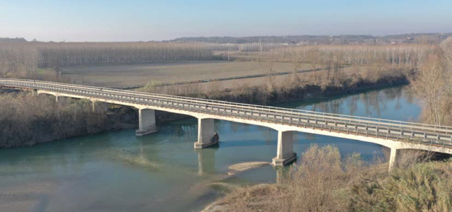 Provincia di Asti: 4.5 milioni per la sicurezza del ponte sul fiume a Rocchetta Tanaro. Lanfranco: «Opera di importanza strategica»