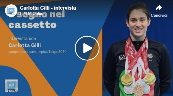 Intervista di Samuele Bosco a Carlotta Gilli (campionessa paralimpica di nuoto) [VIDEO]