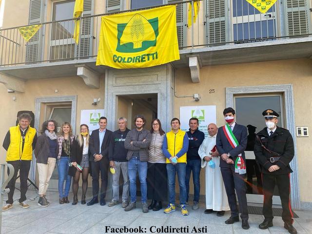Moncalvo: inaugurata la nuove sede Coldiretti